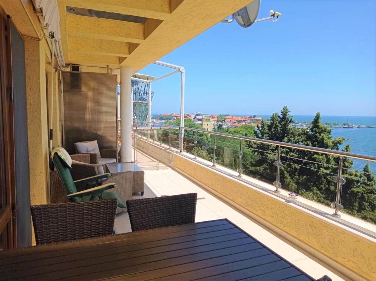Black Sea Panorama Apartment Nesebar Bagian luar foto